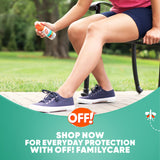 OFF! Family Care Insect & Mosquito Repellent, Bug Spray Containing 15% DEET, Protects Against Mosquitoes, 4 Oz, 2 Count