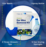 Bionix - Ear Wax Removal Kit, Helps Remove Wax Buildup, For Safe Earwax Removal, Comfortable, Convenient & Easy-To-Use, Ideal for Healthcare Consumers, Flexible (17 Piece Kit)