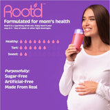 Root'd Prenatal Multivitamin Powder with 3X Electrolytes - 25 Vitamins & Minerals, 3X Electrolytes, Folate, Iron, Vitamin D3, 7 Superfoods & Probiotics, Sugar-Free Vitamins & Hydration | 24 Packets
