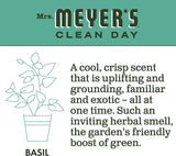 Mrs. Meyer's Clean Day Hand Soap Refill, Basil, 33 Fl. Oz (Pack of 2)