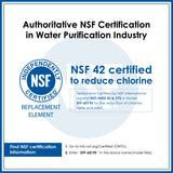 Waterdrop Replacement for GE® RPWFE, RPWF (Built-in CHIP) Refrigerator Water Filter, Compatible with GFE28GYNFS, GFE28GELDS, PFE28KELDS, PFE28KYNFS, GFD28GELDS, PWE23KELDS, PWE23KMKES, GYE22GYNFS