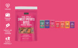 Natural Rapport Sweet Potato Bites - The Only Sweet Potato Treat Dogs Need - 100% Dehydrated Sweet Potato Dog Treats (8 oz)