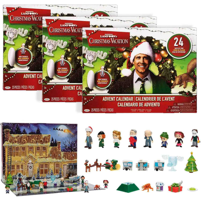 National Lampoon’s Christmas Vacation Advent Calendar2024New - 24 Day Christmas Vacation Advent Calendar - Advent Calendar National Lampoon Contains 24 Gifts (3PC)