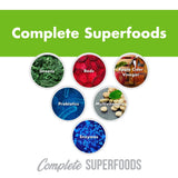 Complete Superfoods, Greens & Reds Blend*, Apple Cider Vinegar, Digestive Enzyme Blend*, Probiotic Blend*, Multivitamin* (Raspberry Pomegranate - 30 Servings)