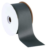 Berwick Offray 3" Grosgrain Ribbon, Pewter Gray, 50 Yards