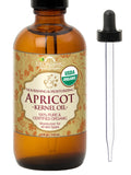 US ORGANIC Organic Apricot Kernel Oil, USDA Certified, 4.1 fl oz (115 ml)