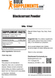 BulkSupplements.com Blackcurrant Powder - Black Currant Berry Powder - Antioxidants Supplement - Eye Supplements - Dried Fruit Powder - Black Currants Powder (500 Grams - 1.1 lbs)