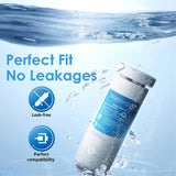 Waterdrop XWF NSF Certified Replacement for GE® XWF Refrigerator Water Filter, 1 Filter (Package may vary)