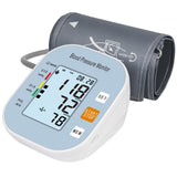 Blood Pressure Monitors for Home Use, Blood Pressure Machine Upper Arm with Large Wide Cuff Automatic Digital BP Machine LCD Screen (Light Blue)