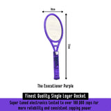 The Executioner Fly Killer Mosquito Swatter Racket Wasp Bug Zapper Indoor Outdoor (Purple)