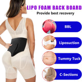 Lipo Foam Back Board, BBL Lumbar Molder, BBL Post Surgery Supplies, Ab Board Post Surgery Liposuction, Lipo Board, Back Compression Lipo Foam Board for BBL & Liposuction Post Surgery Recovery (Black)