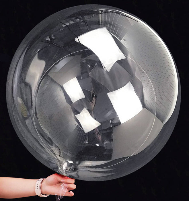 36 Inch Bobo Balloons Bubble Balloons, 12 Pcs Clear Bobo Balloon, Large Transparent Bubble Balloon for Christmas Wedding Birthday Party Decoration