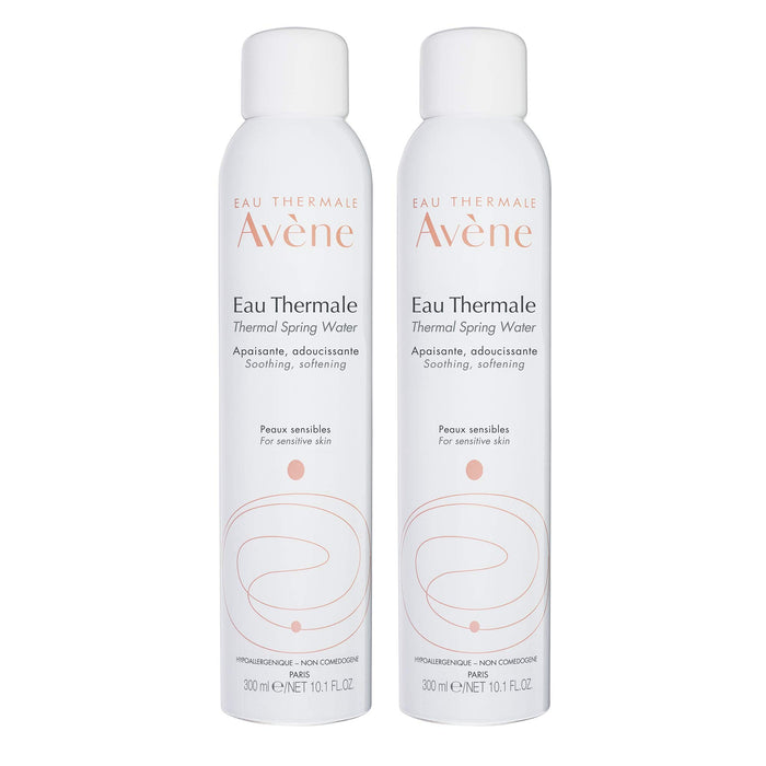 Eau Thermale Avène Thermal Spring Water, Soothing Calming Facial Mist Spray for Sensitive Skin - 10.1 Fl Oz (Pack of 2)