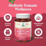 Delicious Daily Multivitamin for Women Gummies - Women's Multivitamin Gummies for Adults Energy and Immunity - Gummy Vitamins for Women's Health and Wellness - Non-GMO Gluten Free and Halal 90 Count
