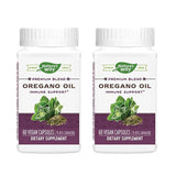 Nature’s Way Oregano Oil – Immune Support Supplement* - 75-85% Carvacrol – Gluten Free – 60 Vegan Capsules (2 Pack)