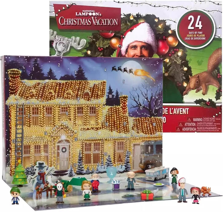 2024 Newest 24 Day Christmas Vacation Advent Calendar - National Lampoon’s Christmas Vacation Advent Calendar, 24 Individually Little People, Enjoy 24 Days of Countdown Gift