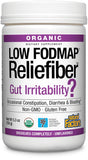 Natural Factors, Organic Low FODMAP Reliefiber, Digestive Fiber Powder, Unflavored, 5.3 Oz