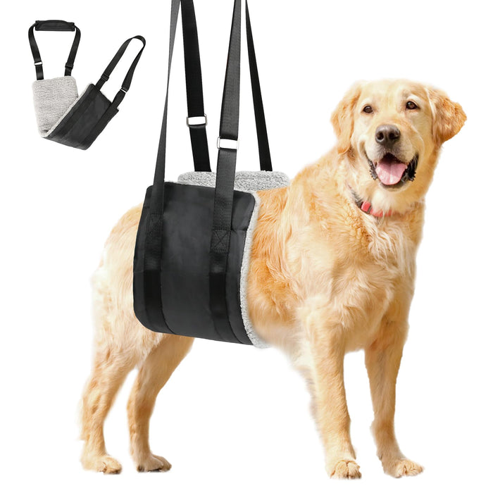 Sivomens Dog Sling for Large Dogs Hind Leg Support 20-150 lbs Adjustable Dog Lift Harness with Handle Easy Walk Dog Harnesss for Rehabilitating,Elderly, Injured,Senior,Disabled Dogs