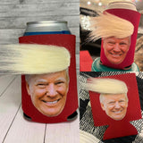 2 Pcs 2024 Donald Trump Mugshot MAGA Funny Soda Pop and Beer Neoprene Coolie Can Coolers