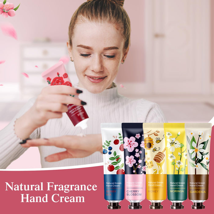 Dansib 200 Pack Hand Cream Gifts Set for Women Mini Lotion Travel Hand Lotion Bulk for Dry Cracked Hands, Mini Hand Lotion for Mother's Day Gifts, Birthday and Baby Shower Party Favors, 10 Styles