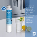 Philips AWP961 NSF/ANSI Certified Refrigerator Water Filter Replacement for Samsung DA29-00020B, HAF-CIN/EXP, DA97-08006A/B, DA29-00019A, 46-9101, RFG298HDRS, RS25J50, RF263TEAES, RF4287HARS