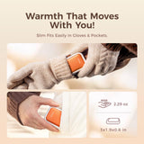 OCOOPA Magnetic Hand Warmers Rechargeable 2 Pack, Compact Electric Hand Warmer, Up to 8 Hrs, UL Certified, 3 Heat Settings, Pocket Heater, Winter Gifts for Hunting,Camping,Christmas, UT4 Young