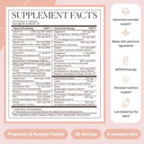 Biomeology Prenatal Vitamins - Methylated Pregnancy Multivitamin with Bioavailable Nutrients – Mom & Baby Nutrition, Fetal Development w Methylfolate, Choline, Zinc, Vitamin D (120 Capsules)