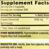 Spring Valley Cinnamon 1000 mg Dietary Supplement, 400 Count Capsules. with Me Gustas Sticker