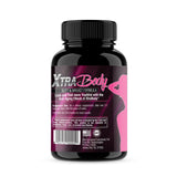 XtraBody Butt Enhancement and Breast Enlargement Supplement - Estrogen Enhancer - Increases Natural Curves, Reduces Menstrual Symptoms and Provides an Extra Boost of Energy (1 Bottle=30 Capsules)