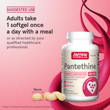 Jarrow Formulas Pantethine Softgels - 450 mg - 60 Servings