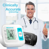 Blood Pressure Monitors for Home Use Upper Arm, MEDGRAM Accurate Blood Pressure Cuff for Home Use with Large Cuff 8.7-16.5 inch(22-42cm), Automatic & Digital BP Machine, 2 x 120 Sets Memory