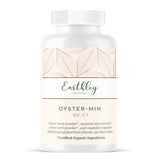Earthley Wellness Oyster-Min, Oyster Meat Powder Extract with Minerals for Absorbtion, Provides Natural Energy & A Rich Source of Iodine, Zinc, B12, Copper, and Iron (60 Servings, Capsules)