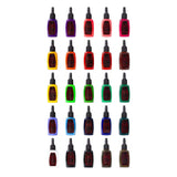 ONE TATTOO WORLD Premium Tattoo Ink Set | 25 Colors | 15 ml bottles, OTW-AN025