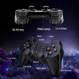 Retro Game Console Stick M8, 64G Retro Drive with 25000+ Plug and Play Video Games, Retro Gaming Console with 12 Emulator Console, Nostalgia Stick Support 4K HD Output, 2.4GHz Wireless Controllers