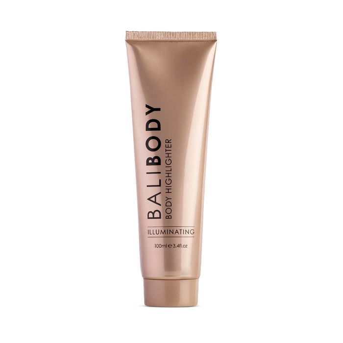 BALI BODY Body Highlighter, Shimmering Luminizer, Hydrating Light Reflecting Technology, Flawless Finish, Vegan and Cruelty-Free (100 ml/3.4 fl oz)