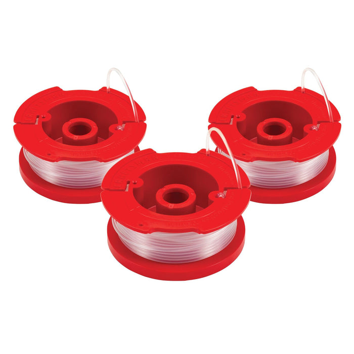 CRAFTSMAN Genuine OEM String Trimmer Line, Weed Eater and Weed Wacker String, 0.065- Inch, 30-Feet of Replacement Spool, 3-Pack Spools (CMZST0653)
