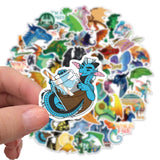 Wings of Fire Stickers| 50 Pcs Wings of Fire Gifts Merch Cute Cartoon Vinyl Waterproof Sticker for Water Bottle Laptop Skateboard Phone Car Decals Wings of Fire Gifts for Kids Teens Adults for Party Favors Supplies Decor