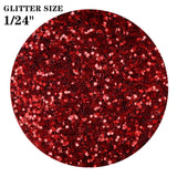 TORC Red Chunky Glitter 1 Pound 16 OZ Glitter for Resin Crafts Tumblers Cosmetic Makeup Nail Art Christmas