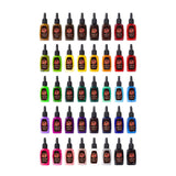 ONE TATTOO WORLD OTW-A140 Premium Tattoo Ink Set, 40 Color 1/2 oz./15 ml