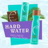 Malibu C Hard Water Wellness Collection - Hydrating Hair Care to Protect from Waterborne Elements - Removes Hard Water Deposits & Impurities from Hair