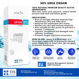 Harnstoff-Creme 30% (UREA CREAM 30%) - Narbenentfernung, Ekzem, Keratose, Psoriasis, Hautausschläge. Für trockene und rissige Haut, Ekzeme, Hautausschläge, Schuppenflechte Hilfe entfernen Narben