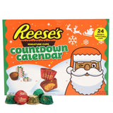 2024 Reese’s Peanut Butter Cup Advent Calendar, 24-Day Countdown to Christmas with Candy, Individually Wrapped Pieces, 7.4 Ounces