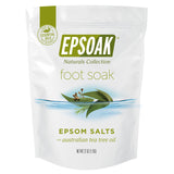 Tea Tree Oil Foot Soak with Epsoak Epsom Salt - 4 lbs. (Qty. 2 x 2 lb. Bags) Fights Athlete's Foot & Unpleasant Foot Odor - Made in USA