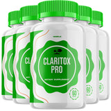 (5 Pack) Claritox Pro for Vertigo Capsules, Claritox Pro for Vertigo Reviews, ClaritoxPro for Vertigo Support Supplement Maximum Strength Nootropic Formula Pills Claritox Pro for Memory (300 Capsules)