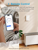 MEROSS Smart Thermostat for Electric Baseboard and in-Wall Heaters Work with Apple Home, Siri, Alexa, Google Home and SmartTings for Underfloor Heating with Voice& Remote Control, Power Monitor