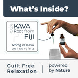 LEILO Kava Root Liquid Extract | Concentrated Kava Drops to Support Relaxation | 70% Extraction Strength - Alcohol-Free | (1 FL OZ, 30 Servings)