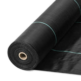 VEVOR Driveway Fabric, Heavy Duty 6x300ft 3oz Woven Landscape Fabric, Garden Weed Barrier Fabric, Weed Control Fabric, Geotextile Fabric for Landscaping, Ground Cover, Weed Block Gardening Mat, Black