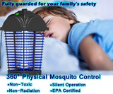 Bug Zapper with Light Sensor,Bug Zapper, Electric Mosquito Zapper for Indoor and Outdoor 20W/4000V, Waterproof Mosquito Killer for Home Patio