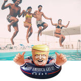 Pool Float Donald Trump Keep America Great - Patriot American infloateble for Adult