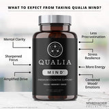 NEUROHACKER COLLECTIVE Qualia Mind Caffeine Free -The Most Advanced Nootropic | Top Brain Supplement for Memory & Concentration with 25+ Brain Boosters Ginkgo biloba, Alpha GPC, DHA & More
